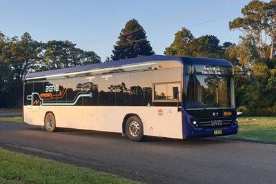 STATE’S FIRST LOCALLY MADE ELECTRIC BUS ON TRIAL