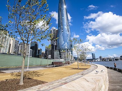 LAST PIECE OF THE LINK IN SCENIC HARBOUR FORESHORE WALK