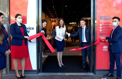 NEW SERVICE NSW CENTRES  OPEN IN REVESBY AND ENGADINE