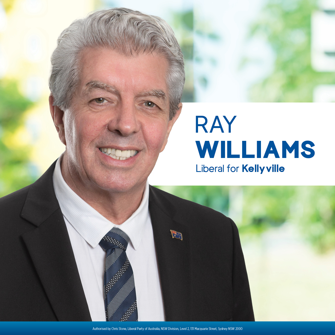 Ray Is Kellyville S Liberal Member Liberal Party NSW   StaticAd MeetCandidate Kellyville 