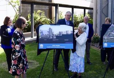 PLANS FOR THE NEW $780 MILLION JOHN HUNTER HOSPITAL BUILDING UNVEILED